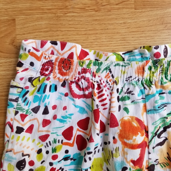 SeaSuns high waisted tropical print bermuda shorts XL - Picture 8 of 12